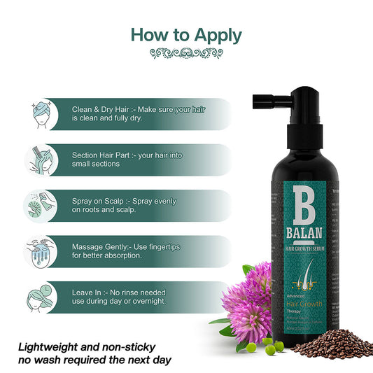 Balan Hair Serum And Tablet