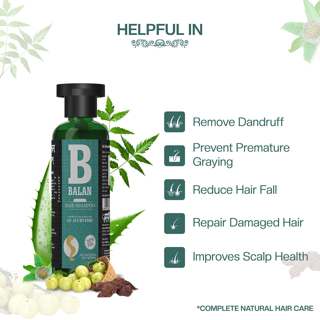 Balan Hair Serum And Tablet