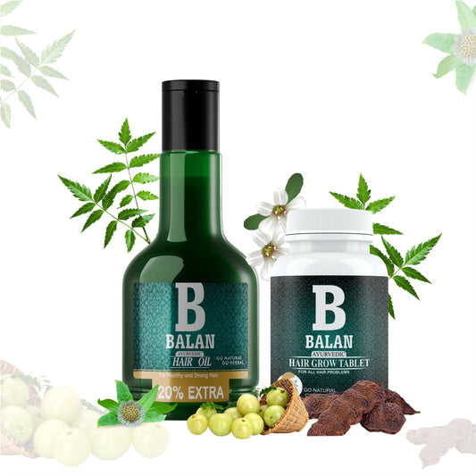 Balan Hair Oil And Hair Grow Tablet