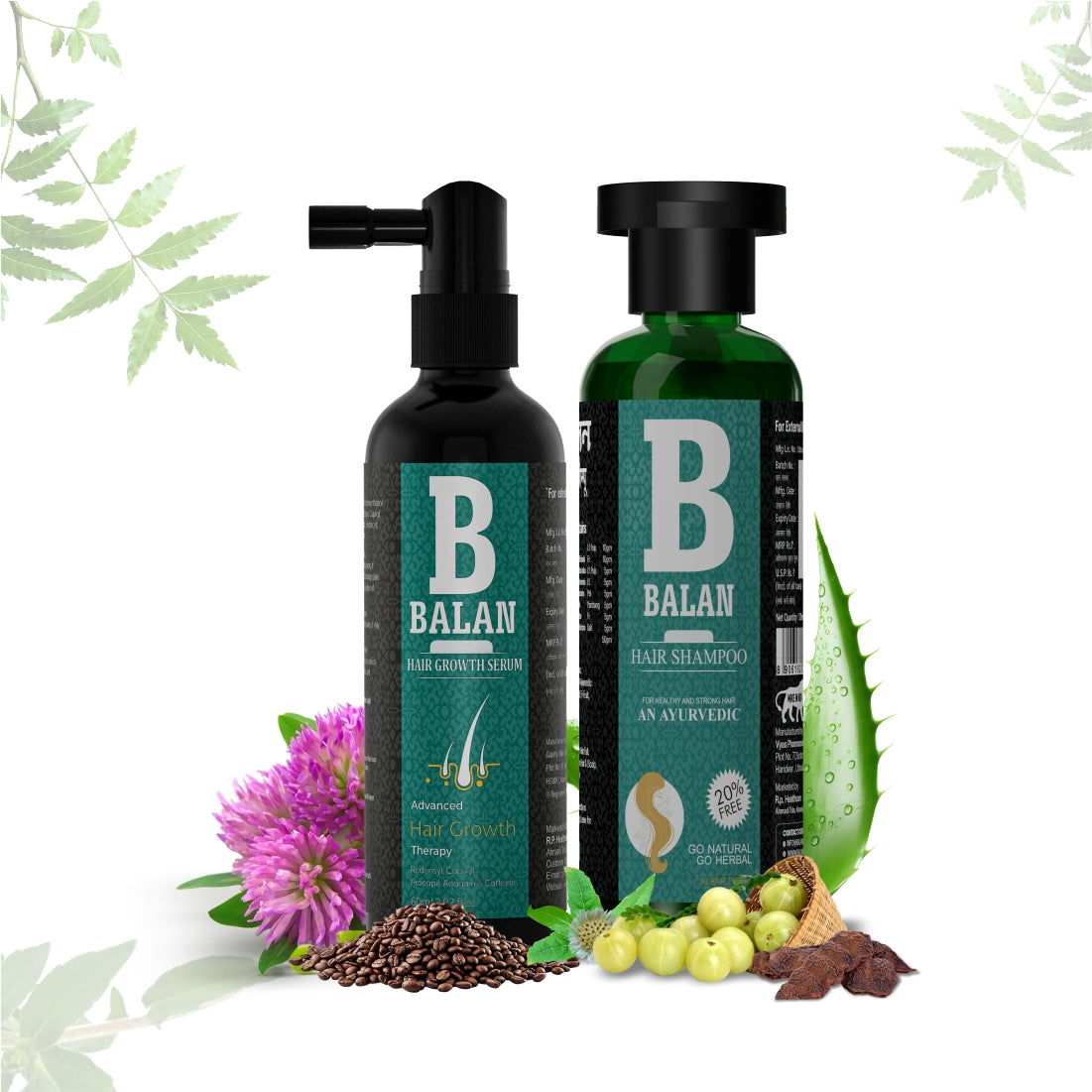 Balan Hair Serum And Shampoo